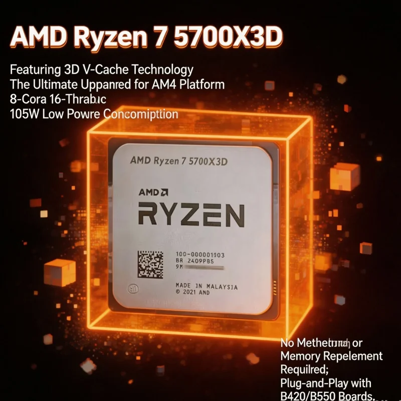 Amd Cpu Ryzen 7 - Nowy procesor AMD Ryzen 7 5700X3D