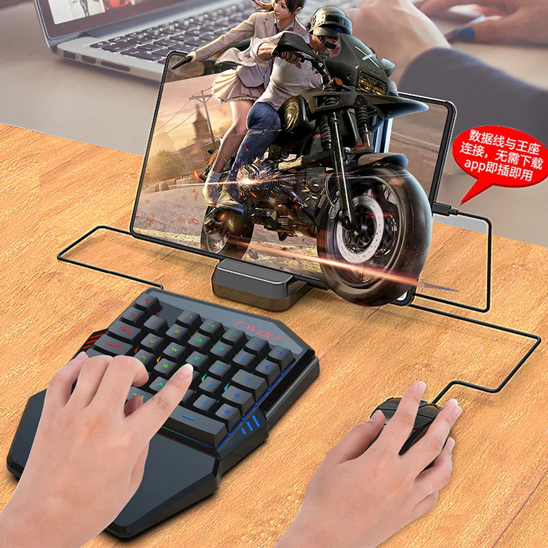 T-WOLF TF900 jednoręczny zesta – Gaming Keyboard Mini recenzja i cena