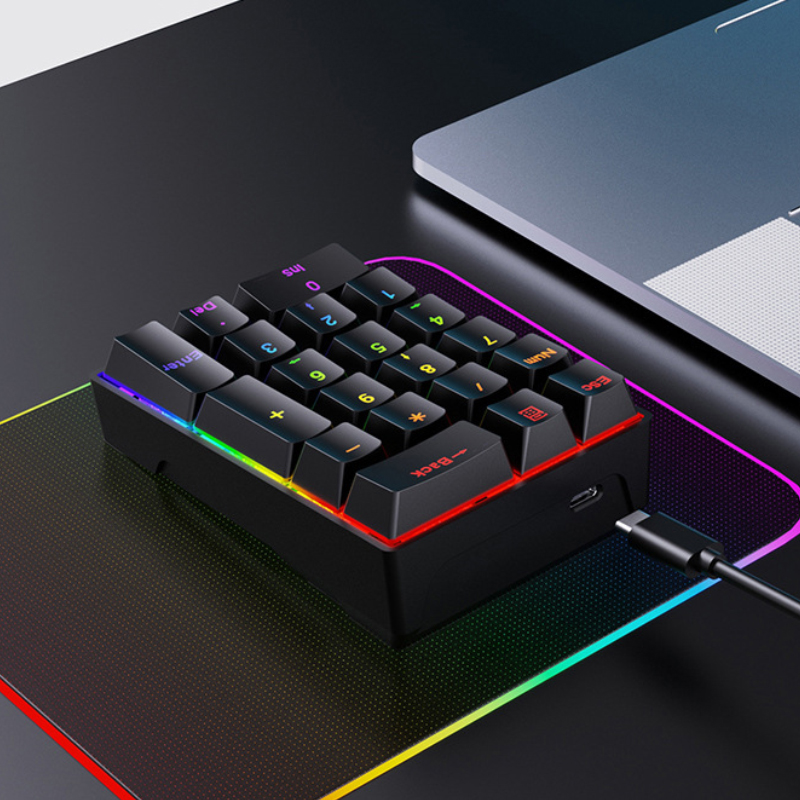K20 Mini – przenośna, mechanic – Keyboard Gaming Blue Switch recenzja i cena