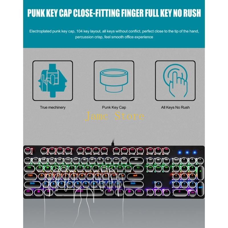 Mechaniczna klawiatura do gier – Keyboard Gaming Blue Switch recenzja i cena