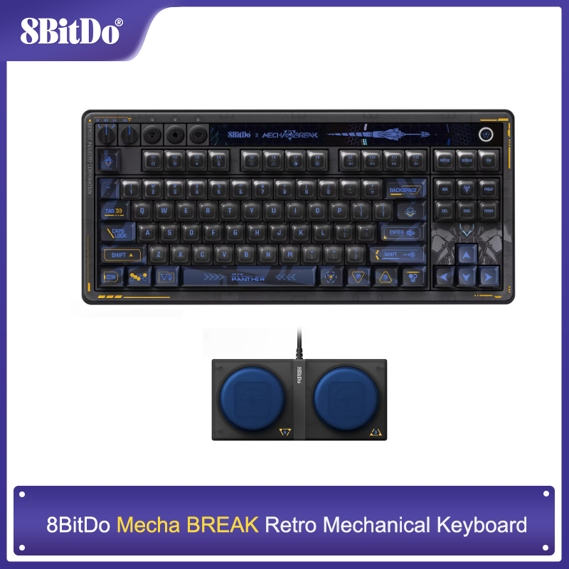 Klawiatura mechaniczna 8BitDo  – Gaming Keyboard Hot Swappable recenzja i cena