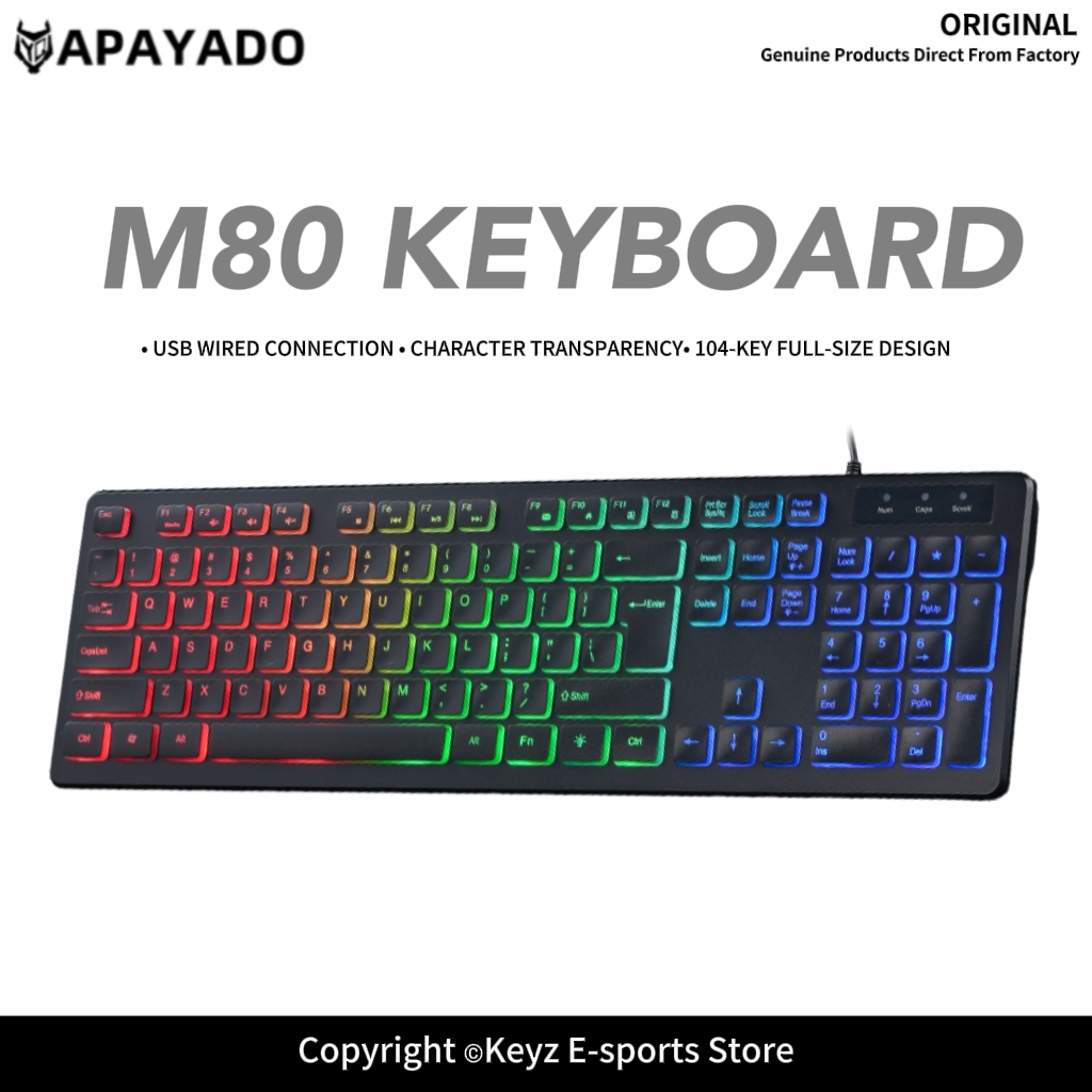 M80 Ultra Cienka Przewodowa Kl – Keyboard Gaming Blue Switch recenzja i cena