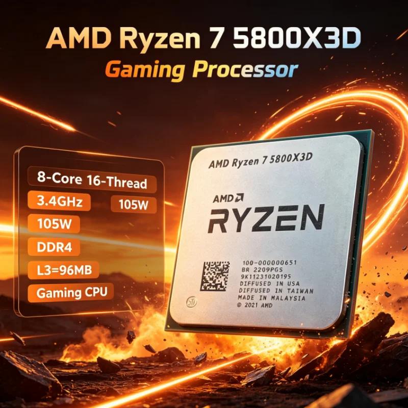 AMD R7 5800X3D 96 MB Procesor  – Amd Cpu Ryzen 7 recenzja i cena