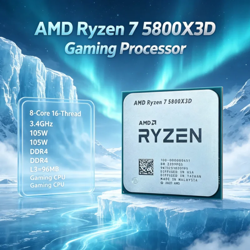 AMD R7 5800X3D 96 MB Procesor  – Amd Cpu Ryzen 7 recenzja i cena